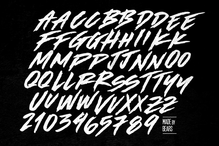 Made by Bears DEMO font